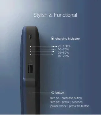 Внешний аккумулятор 20000 mah UGREEN-3