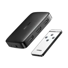Переключатель HDMI Switcher 3 в 1, 4Kx2K@60HZ, (CM332) черный Ugreen