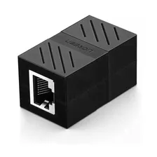 Адаптер-удлинитель для сетевого кабеля UGREEN NW114 (30718) RJ 45 Network Keystone Jack In-Line Coupler Female to Female. В комплекте 10шт. Цвет:. черный