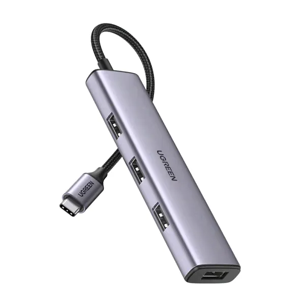 Адаптер Ugreen 4-порта USB-C-0