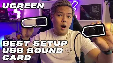 UGreen USB Sound Card  Review and Sound Test with BM-800 Microphone