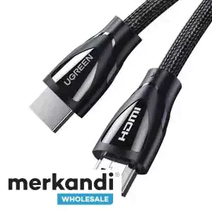 Кабель UGREEN HD140 HDMI 2.1 8K 60 Гц 3 м черный-0