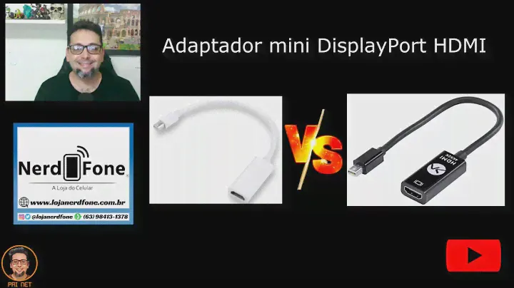 Adaptador mini DisplayPort HDMI | review de produtos | Nerdfone