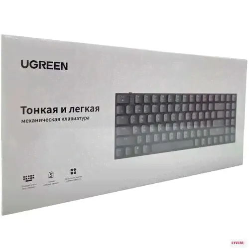 Клавиатура механическая UGREEN KU102 (15294) Slim Mechanical Keyboard Black-2