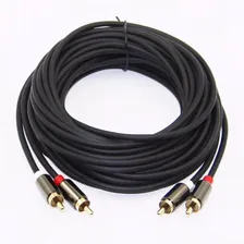 Прокат аудио кабеля Ugreen 2 RCA — 2 RCA (тюльпаны) 10 м