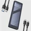 Бокс внешний для HDD UGREEN CM559 (15511) M.2 NVMe SSD Enclosure 10Gbps - Space Gray серый, размер Д119x