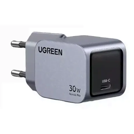 Сетевое зарядное устройство UGREEN X703 Nexode Pro 30W PD GaN Grey (35006)-0