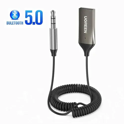 Адаптер-ресивер Bluetooth UGREEN CM309, аудио 5.0, черный-0
