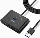USB-хаб UGREEN CR113-20290 Black (20290)