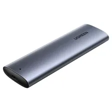 Внешний бокс для SSD M.2 NGFF 5G UGREEN CM400 (10903) Enclosure с кабелем USB-A - USB-C, серый космос