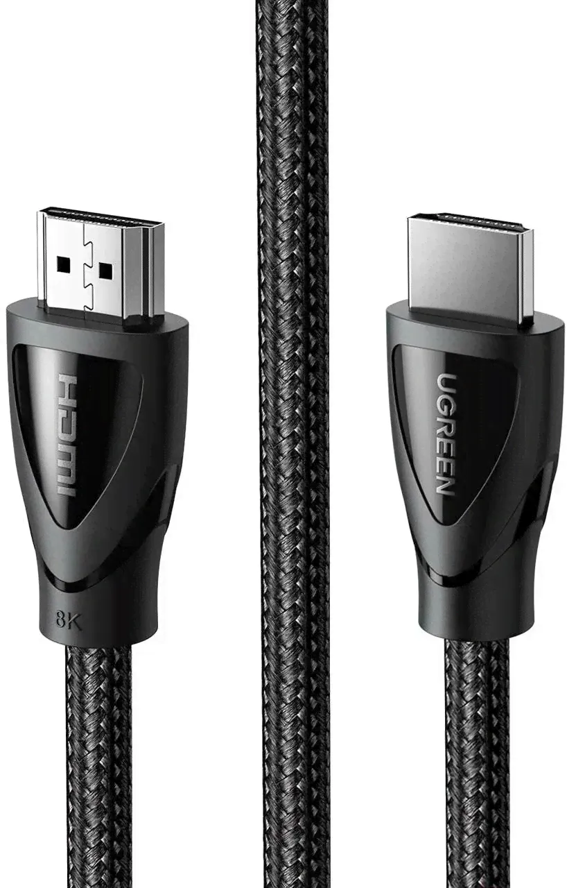 Ugreen Видеокабель HDMI/HDMI, 1 м, черный матовый, серый металлик-0