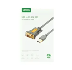 Кабель Ugreen USB RS-232 DB9