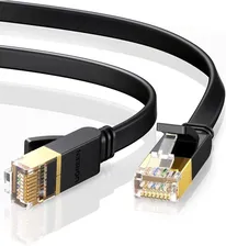UGREEN NW106 Ethernet-кабель Гигабитный сетевой кабель Cat7, высокоскоростной плоский 10 Гбит/с, соединительный кабель Ethernet-кабеля RJ45, совместим