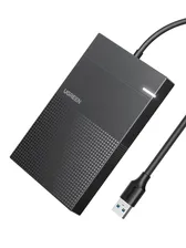 Бокс внешний для жесткого диска UGREEN CM471 (30719) 2.5 Inch Hard Drive Enclosure с кабелем 5G. Цвет: черный