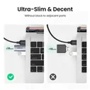 Ugreen Звуковая карта UGREEN 2 в 1, USB аудио интерфейс, внешний аудио адаптер 3,5 мм звуковые карты