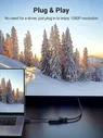 Адаптер переходник HDMI - VGA конвертер 25 см. (MM103) Ugreen