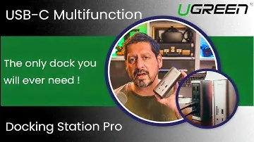 The Only Dock you'll Ever Need | UGREEN 12-in-1 USB Multifunction Docking Station Pro