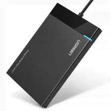 Внешний бокс для HDD 2.5" USB_3.0 UGREEN черный + чехол