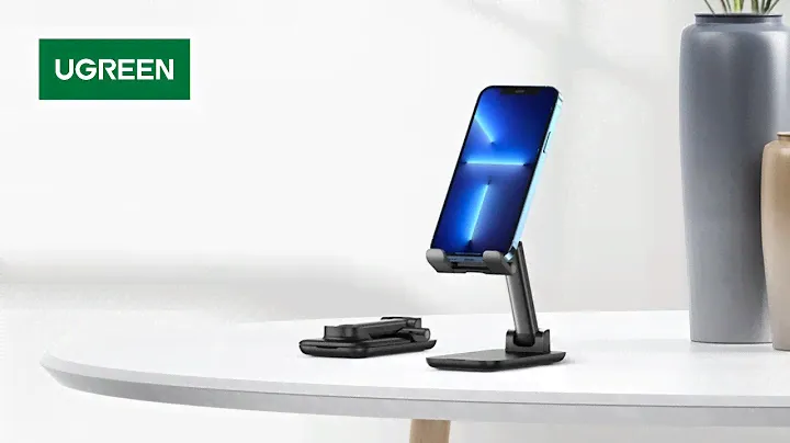 UGREEN Foldable Phone Stand Faltbarer Handy Halter Home Office schwarz SKU 20435