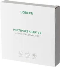 Ugreen UGREEN. USB концентратор 4 в 1 (хаб), 3 x USB 3.0, RJ45 (20265) картридеры и usb-хабы