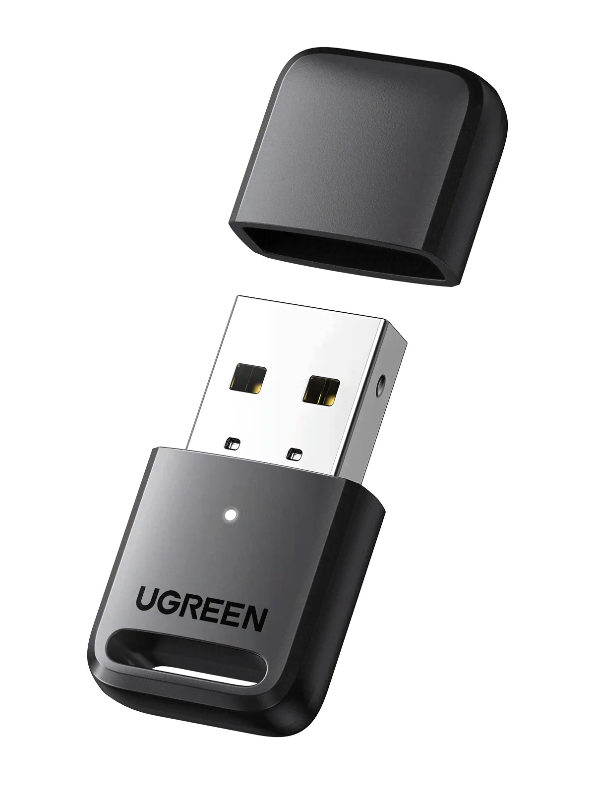 Адаптер uGreen CM390 (80890) Bluetooth 5.0 USB Adapter, черный, CM390 (80890) Bluetooth 5.0 USB Adapter. Цвет: черный-0