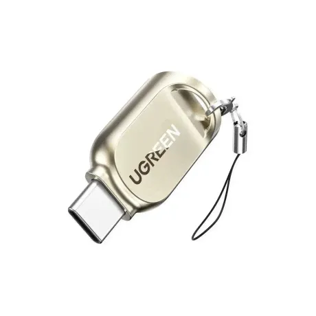 Кардридер UGREEN CM331 (80124) USB-C to TF Card Reader. светло-золотой-0