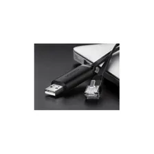 Кабель UGREEN CM204 (60813) USB-A to RJ45 Console Cable черный в Москве