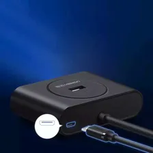 Ugreen разветвитель HUB 4x USB 3.2 Gen 1 (кабель 0,5 м) черный (20290)