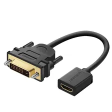 Ugreen DVI-HDMI адаптер Двунаправленный DVI-D 24 + 1 штекер-HDMI Женский кабель Коннектор Преобразователь видеоадаптер д