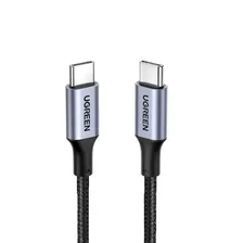 Кабель UGREEN US316 USB-C 2.0 to USB-C 2.0 5A Data Cable 1m черный