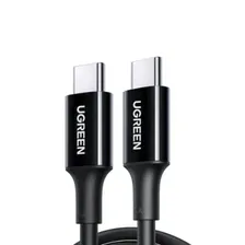 Кабель UGREEN USB-C 2.0 Charging Cable 100W 2м черный для зарядки US300