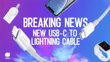 NEW Ugreen USB-C to lightning cable| New product 2019| ugreen