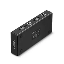 Разветвитель портов UGREEN CM154 (50280) 4-Port USB KVM Switch Box. черный