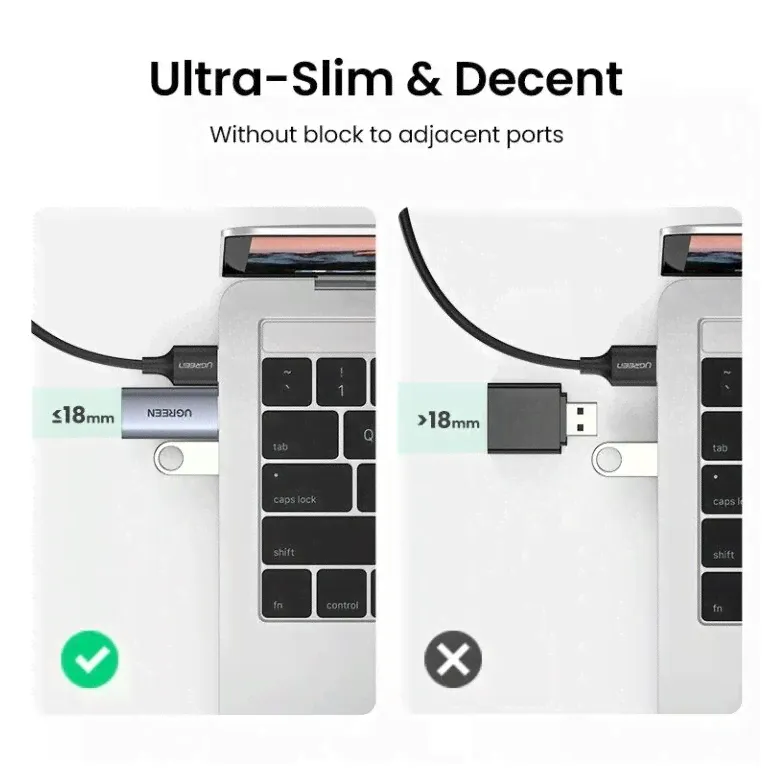 Ugreen Звуковая карта UGREEN 2 в 1, USB аудио интерфейс, внешний аудио адаптер 3,5 мм звуковые карты-4