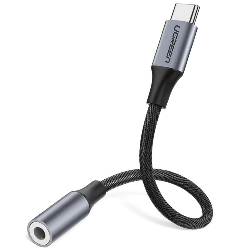 Переходник Ugreen Type-C - mini Jack 3.5