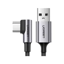 UGREEN Angle USB-A - USB-C Grey