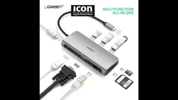 ICON - UGREEN 9 in 1 USB-C Hub for New Macbook Pro/Air