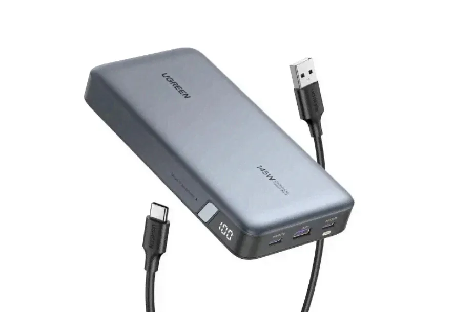 Внешний Аккумулятор UGREEN PB205 (90597A) PD 145W Power Bank 25000 mAh