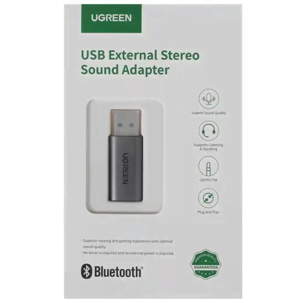 Внешняя звуковая карта Ugreen CM383-0