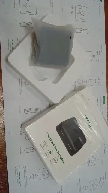 🛍 UGREEN HDMI 2,1 Разветвитель переключатель 8K 60Hz 4K 120Hz 2 в 1 выход для ТВ Xiaomi Xbox SeriesX PS5HDMI кабель монитор HDMI 2,1-4