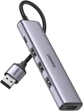 USB-хаб UGREEN CM473-20805 Space Gray (20805)