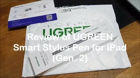 Review of Ugreen Smart Stylus Pen for iPad (Gen. 2)