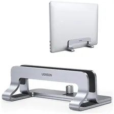 Подставка UGREEN LP258 Vertical Laptop Stand для Apple MacBook. Цвет: серебристый