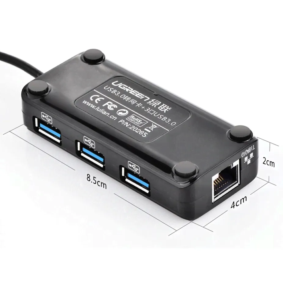Ugreen UG-20265 картридер/usb-хаб-1