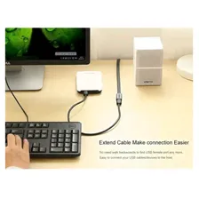 Кабель UGREEN US129 (10373) USB 3.0 Extension Male Cable. 2 м. черный