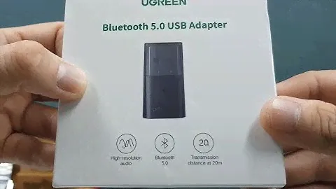 Unbox UGREEN Bluetooth 5.0 USB Adapter - Model: CM390 | P/N: 80889 - Chip: RTL8761 BUV