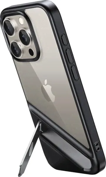 Ugreen Etui ze stojakiem UGREEN LP740 iPhone 15 Pro Max (Czarne)-0