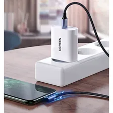 UGREEN USB-C - Lightning Angled Cable Grey