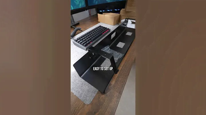 I Installed the EASIEST Cable Management Solution #desksetup