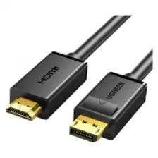 Кабель Ugreen DP101 DisplayPort - HDMI (3 метра) чёрный (10203)